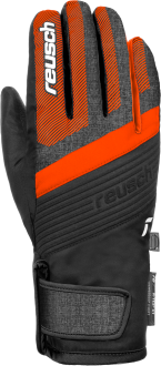 Reusch Duke R-TEX® XT Junior 6261212 7677 black orange grey front